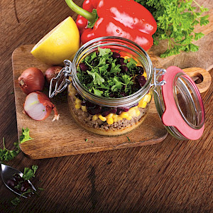 Couscous-Salat nach Mexico-Art