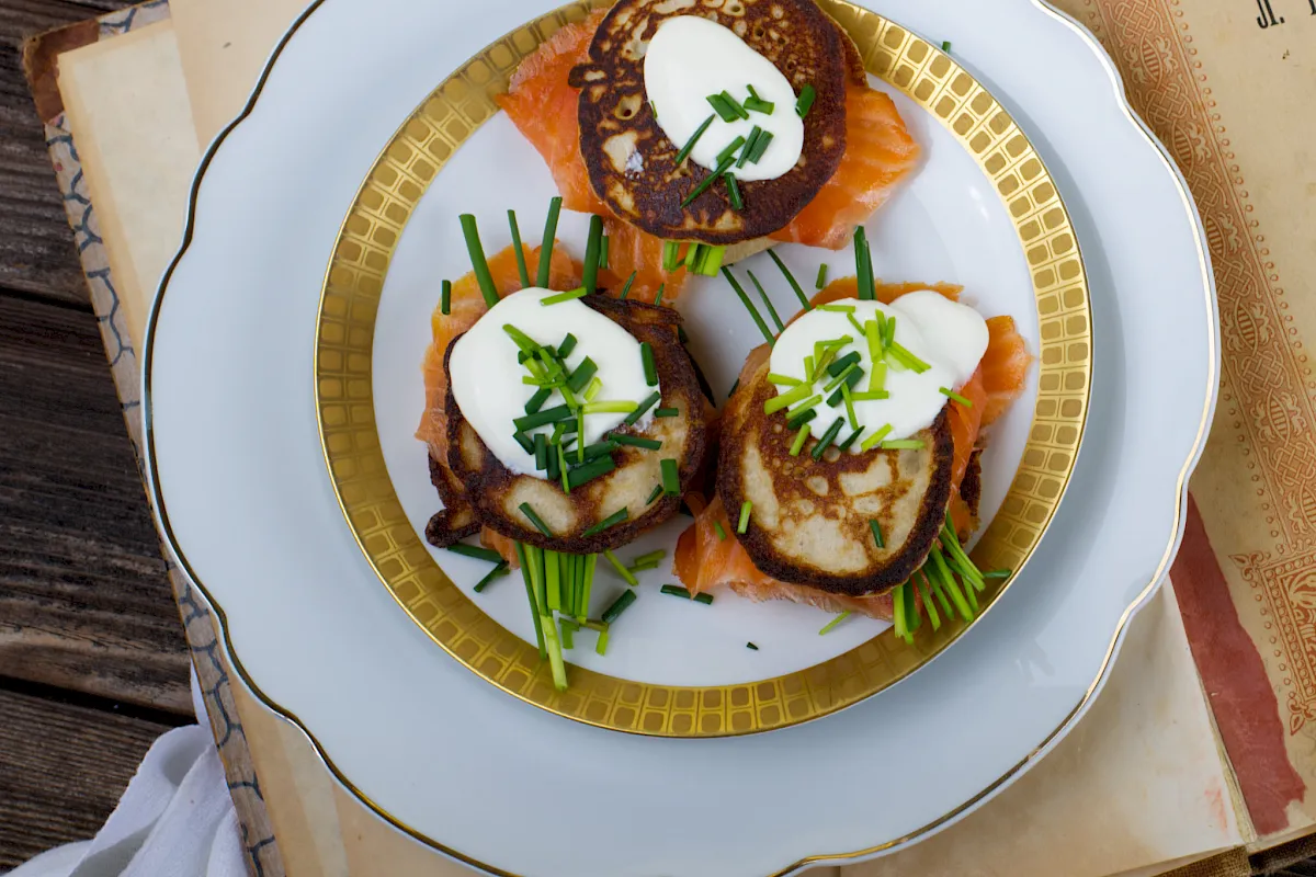 Blinis, Pfannkuchen