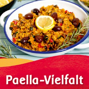 Rezeptbroschüre "Paella-Vielfalt"