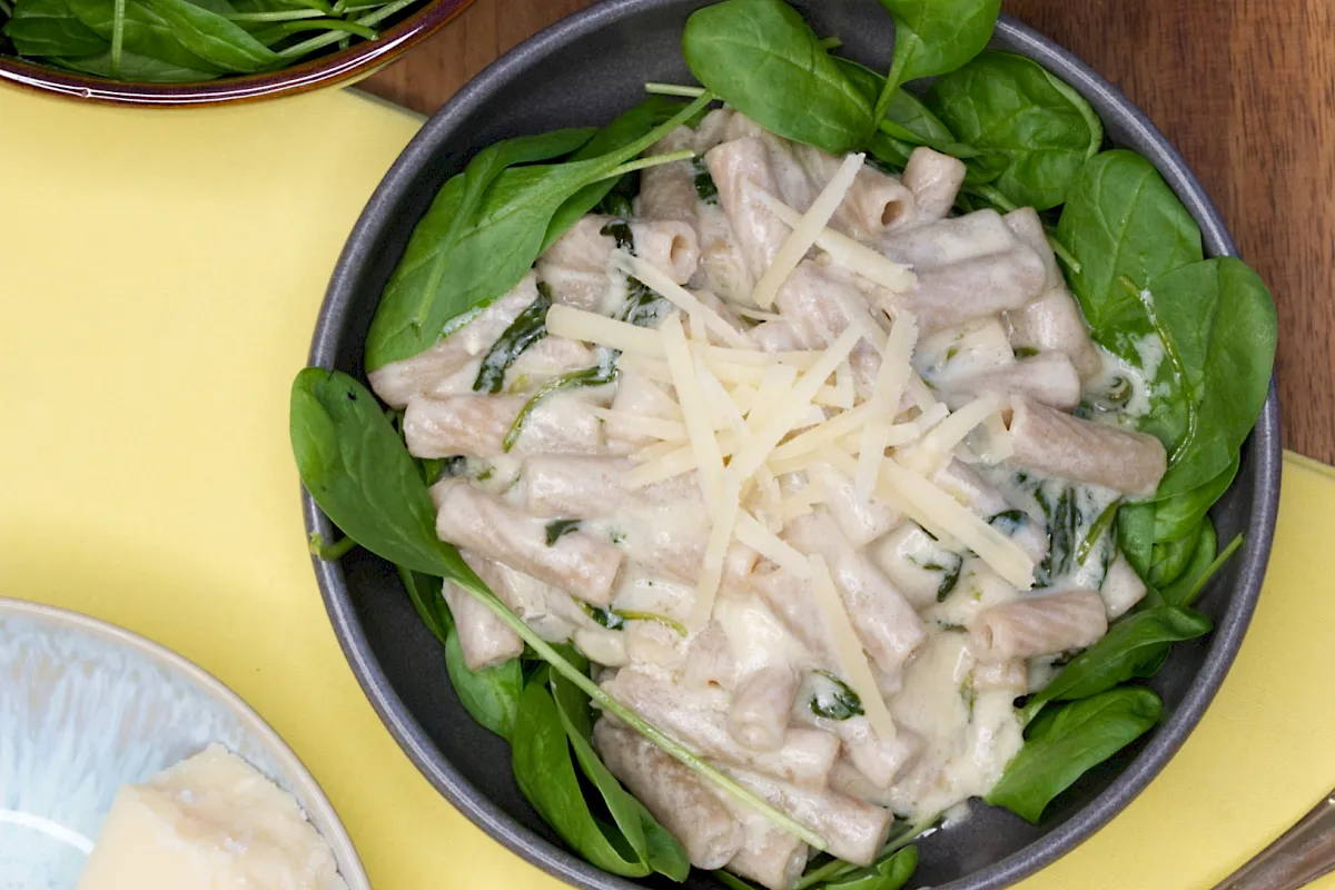 Hafer Rigatoni Alfredo