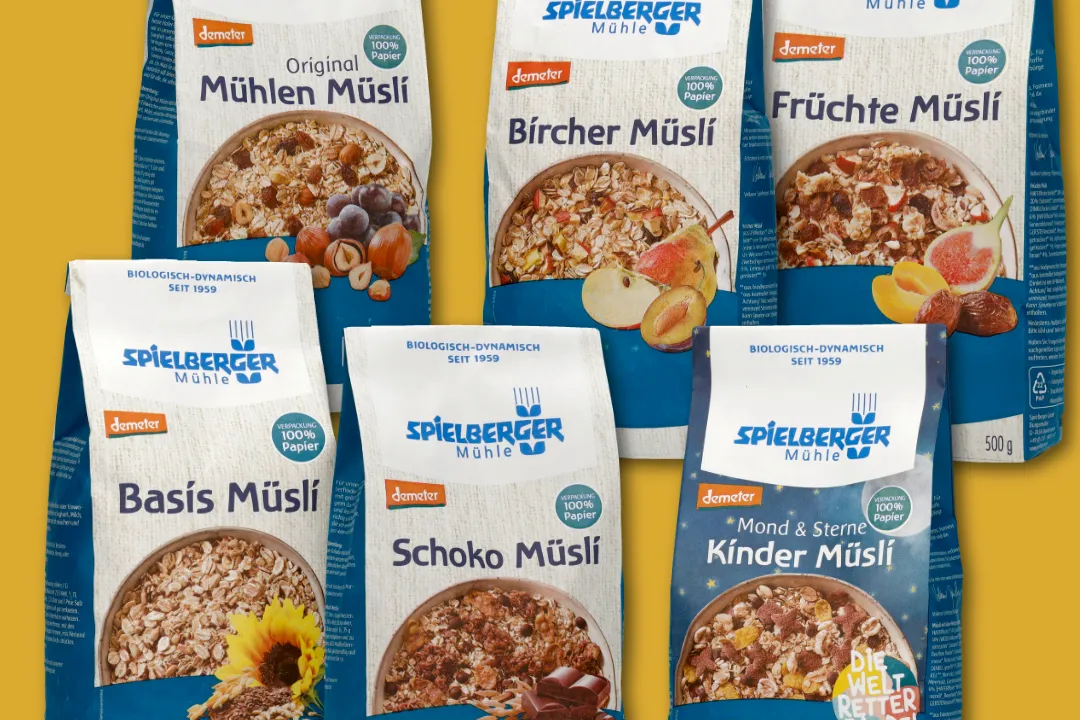 Neue Müslis der Spielberger Mühle