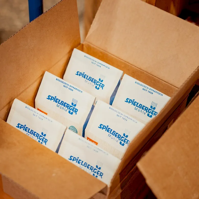 Verpackungen der Spielberger Mühle
