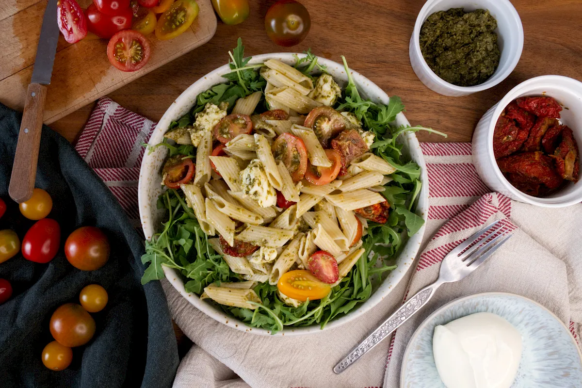 Pesto Nudelnsalat