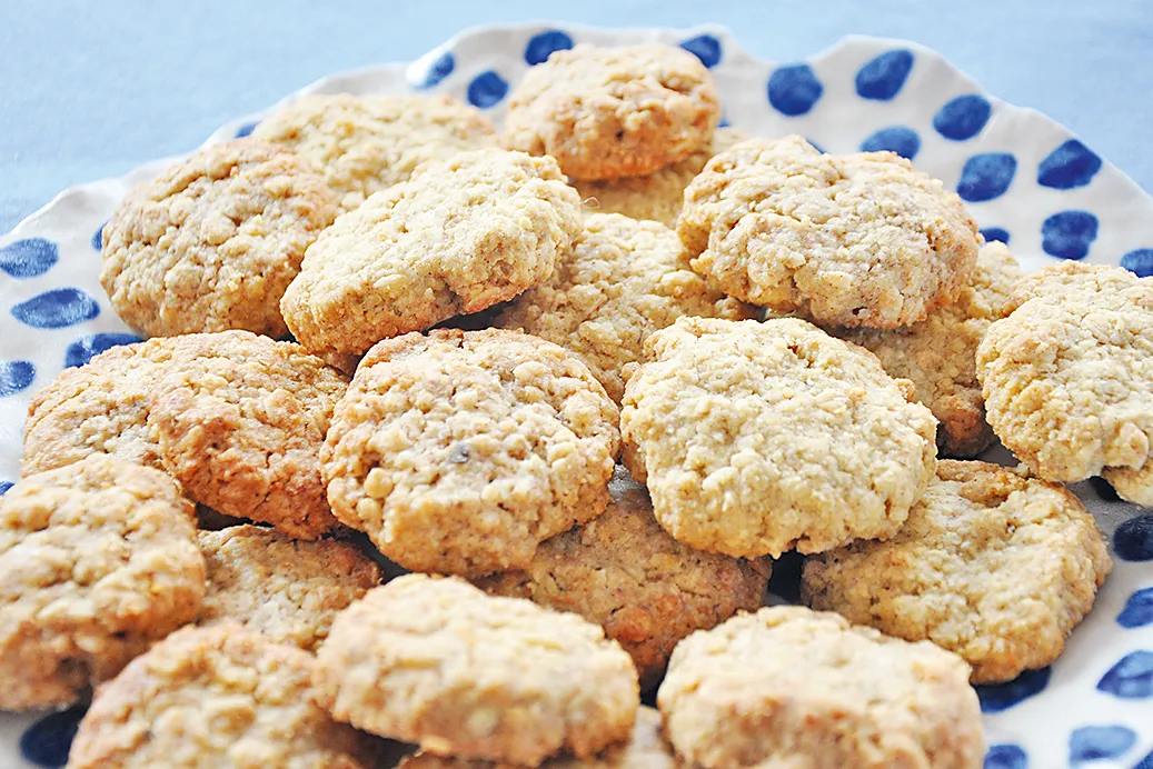 Glutenfreie Flockenkekse