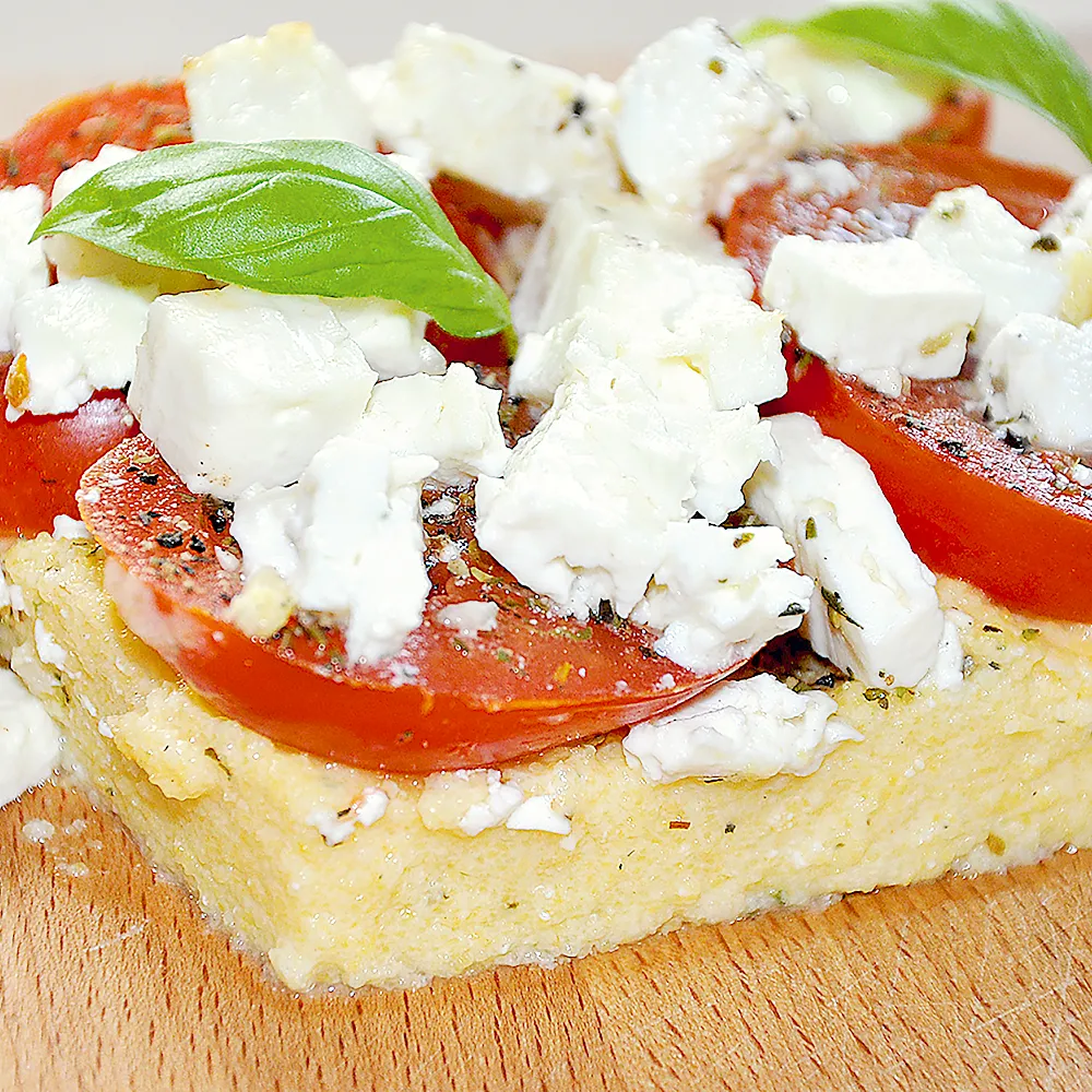 Glutenfreier Polenta-Auflauf