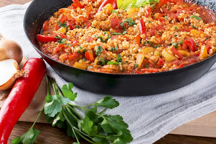 Jambalaya, Reispfanne